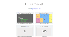 Desktop Screenshot of lukasjoswiak.com