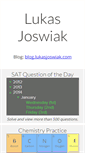 Mobile Screenshot of lukasjoswiak.com